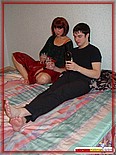 Drunk Woman Asleep