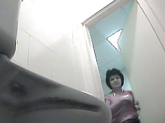 Naughty mamas pissing straight onto voyeur camera