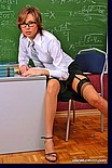 Teachers in pantyhose
